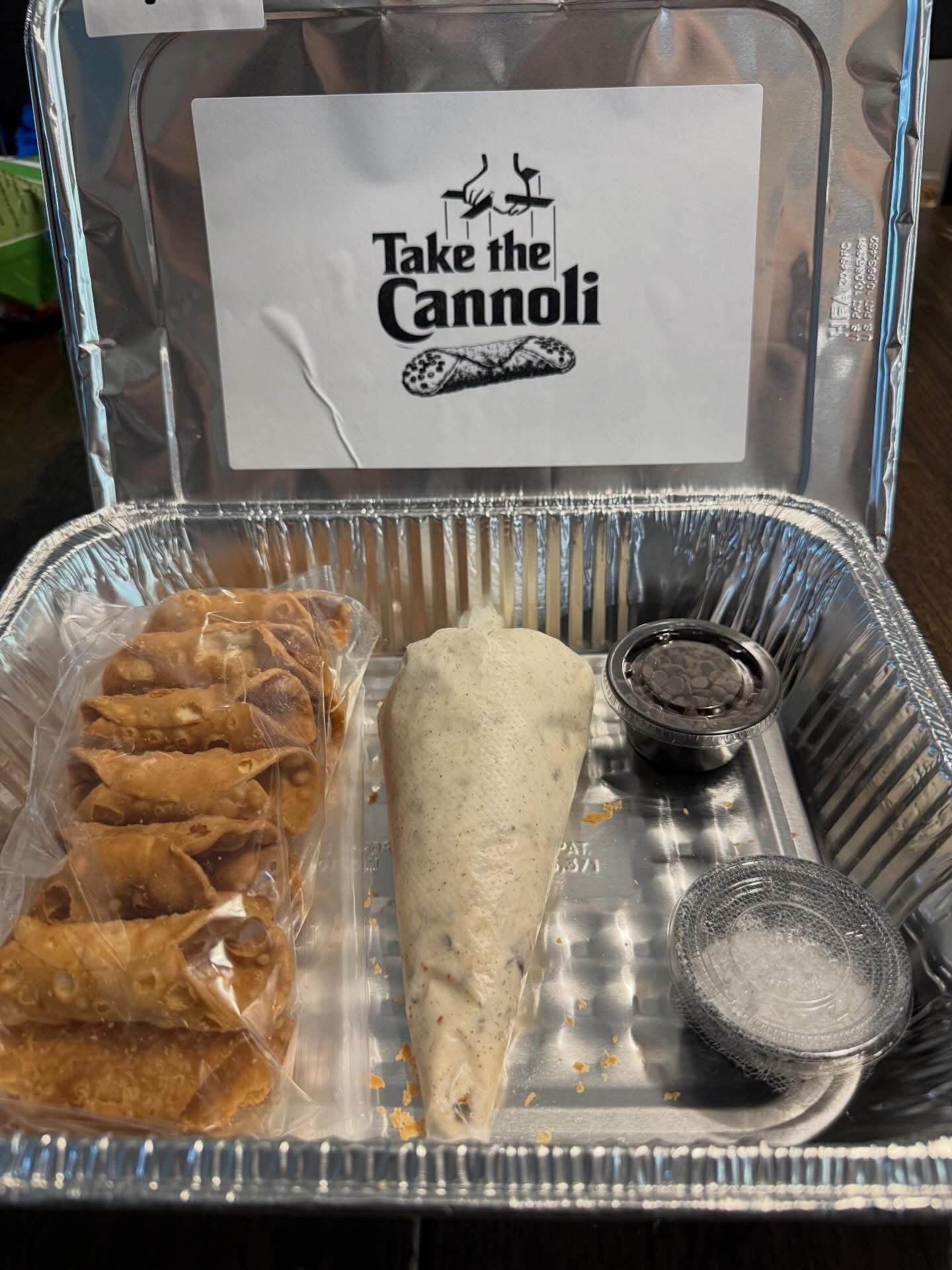 Take the Cannoli catering kit